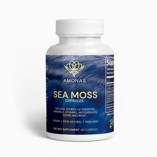 Amonas Sea Moss Capsules - Maximal sea moss benefits
