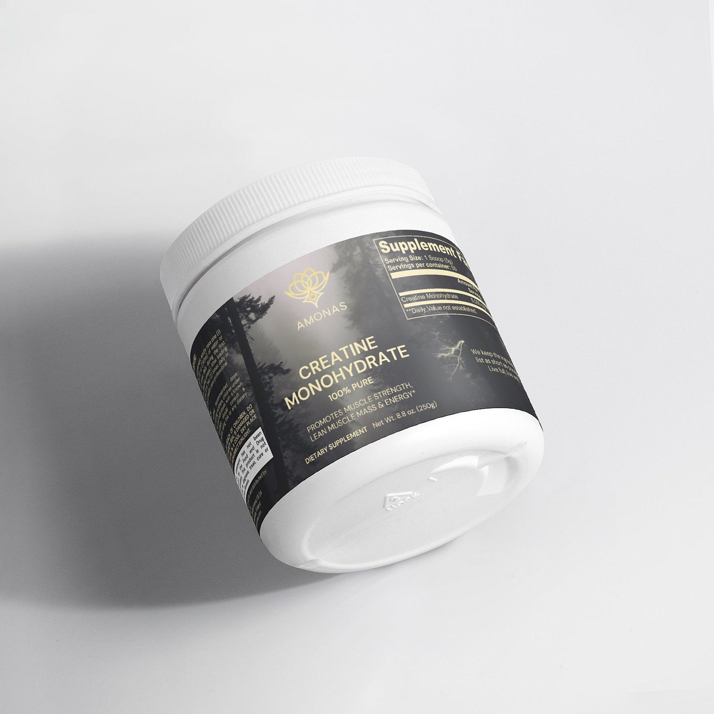 Amonas Creatine Monohydrate Powder