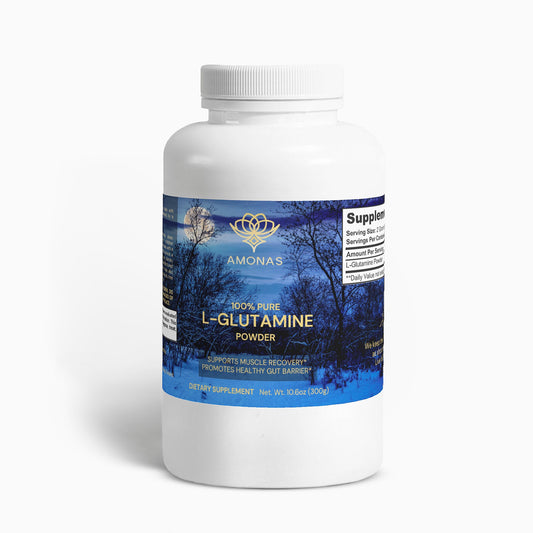 Glutamine and nothing else 🌿 Amonas L-Glutamine Powder - 100% Pure