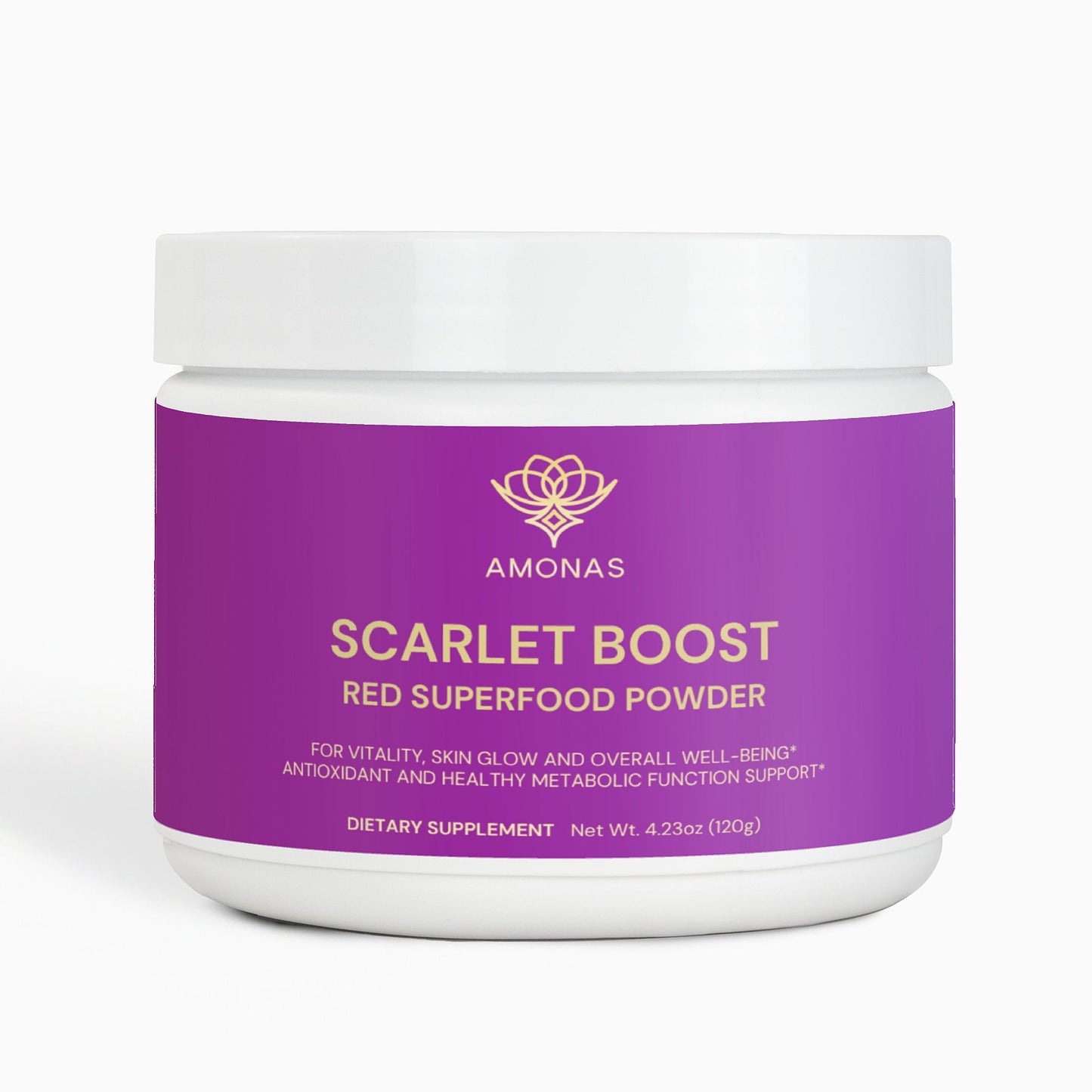 Amonas Scarlet Boost Red Superfood Powder