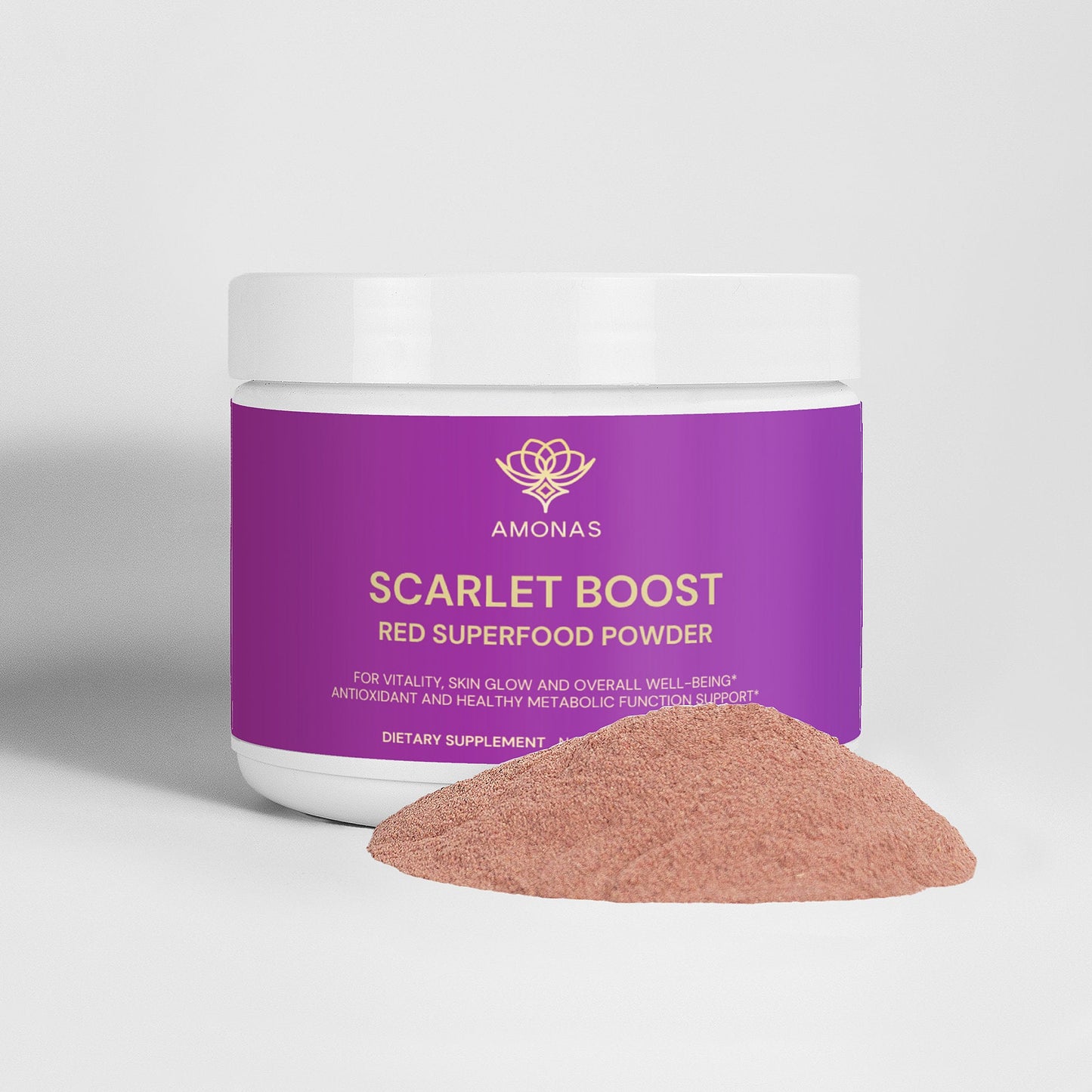 Amonas Scarlet Boost Red Superfood Powder