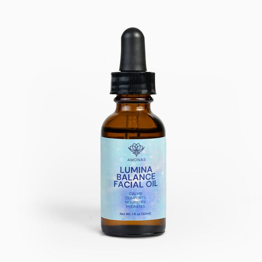 Amonas Lumina Balance Facial Oil - For deep hydration & natural glow