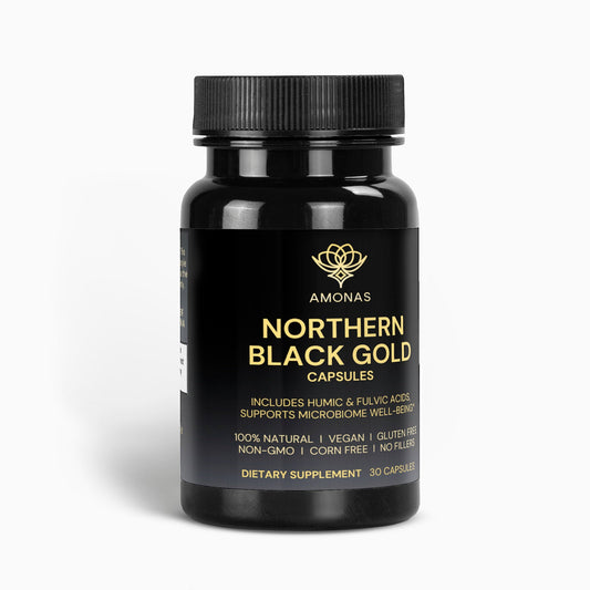 Amonas Northern Black Gold Capsules with Humic & Fulvic Acids