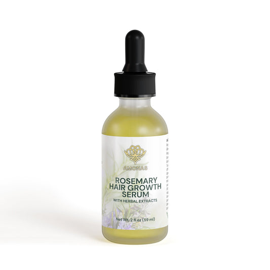 Amonas Rosemary Hair Growth Serum with Herbal Extracts