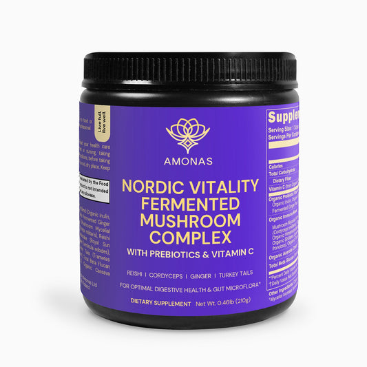 Amonas Nordic Vitality Fermented Mushroom Complex