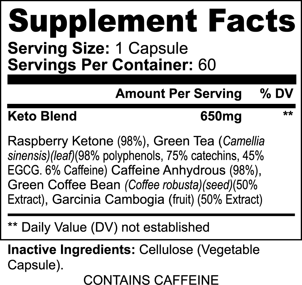 Amonas Keto Ignite Capsules - Natural 5-in-1 metabolism booster