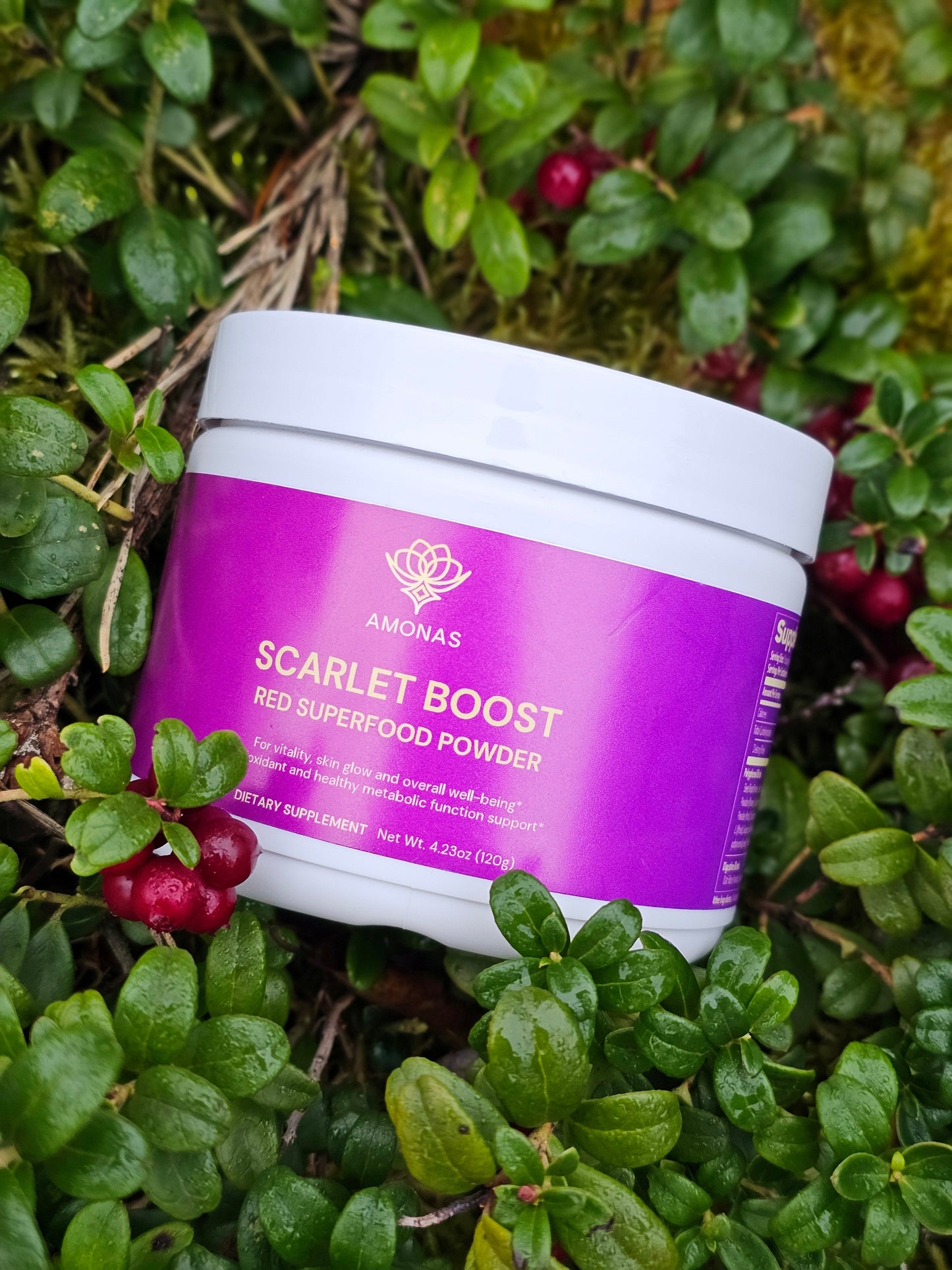 Amonas Scarlet Boost Red Superfood Powder