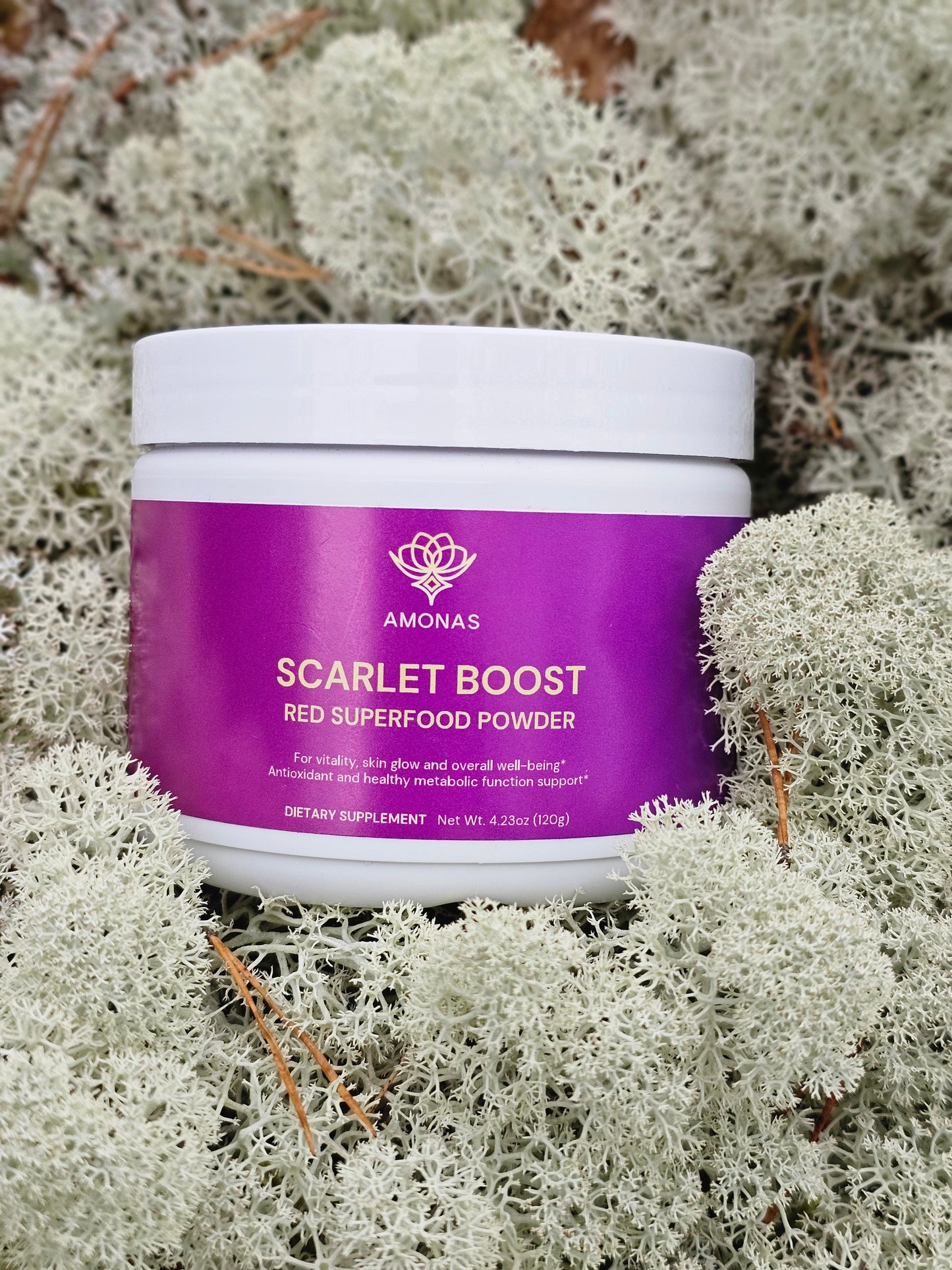 Amonas Scarlet Boost Red Superfood Powder