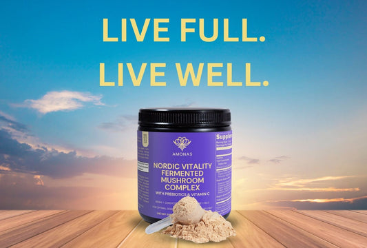 Amonas Nordic Vitality Fermented Mushroom Complex