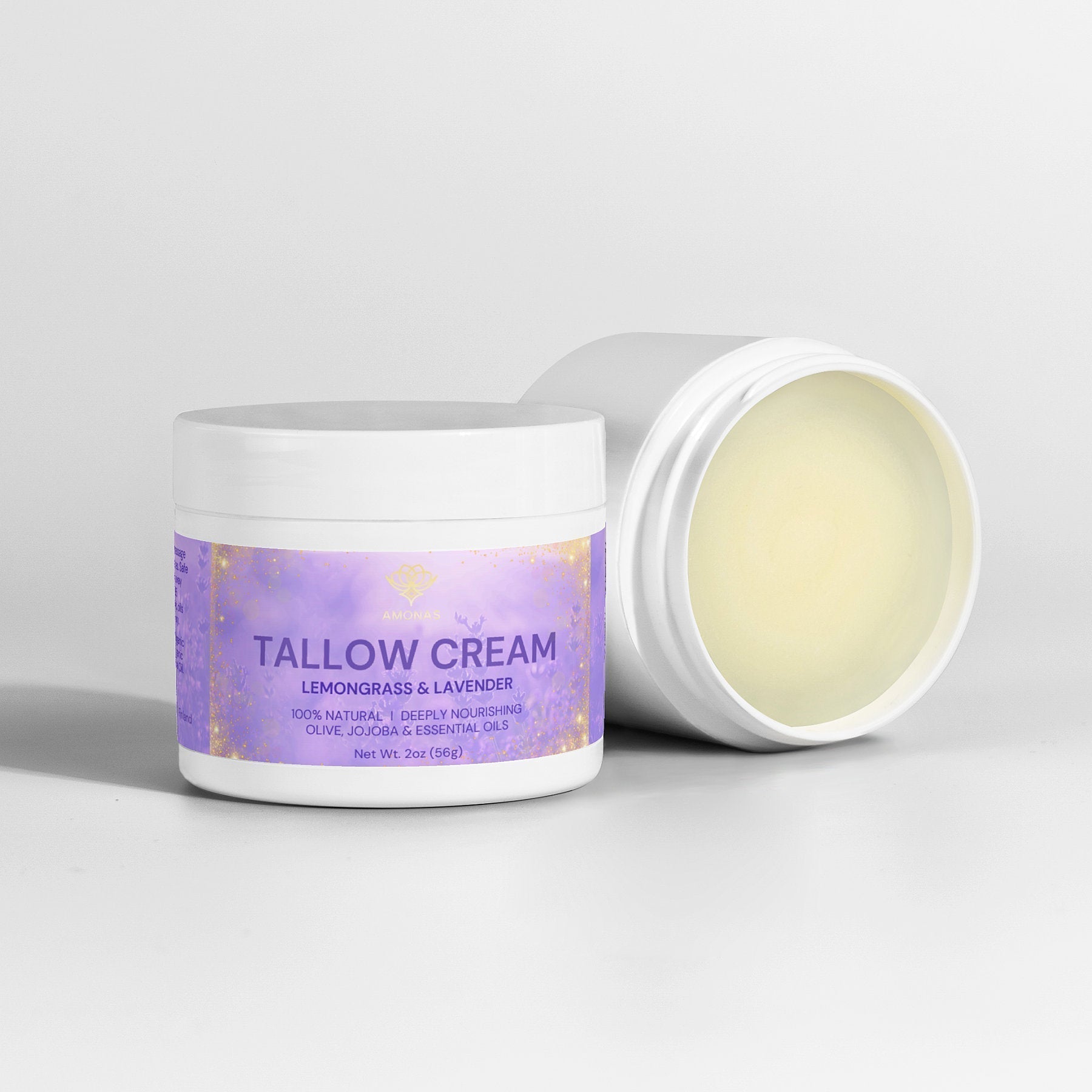 Amonas Tallow Cream Lemongrass & Lavender