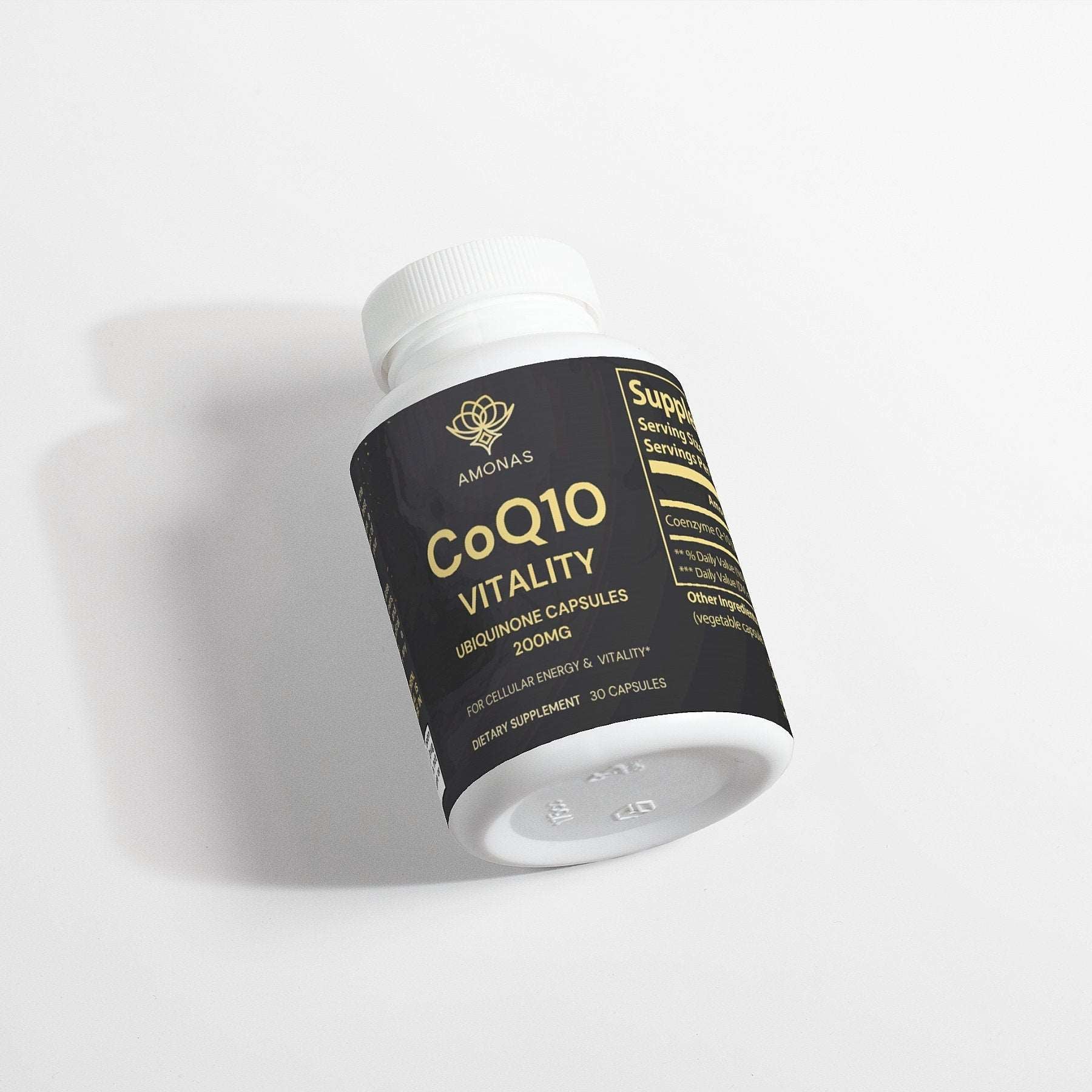 Amonas CoQ10 Vitality Ubiquinone Capsules