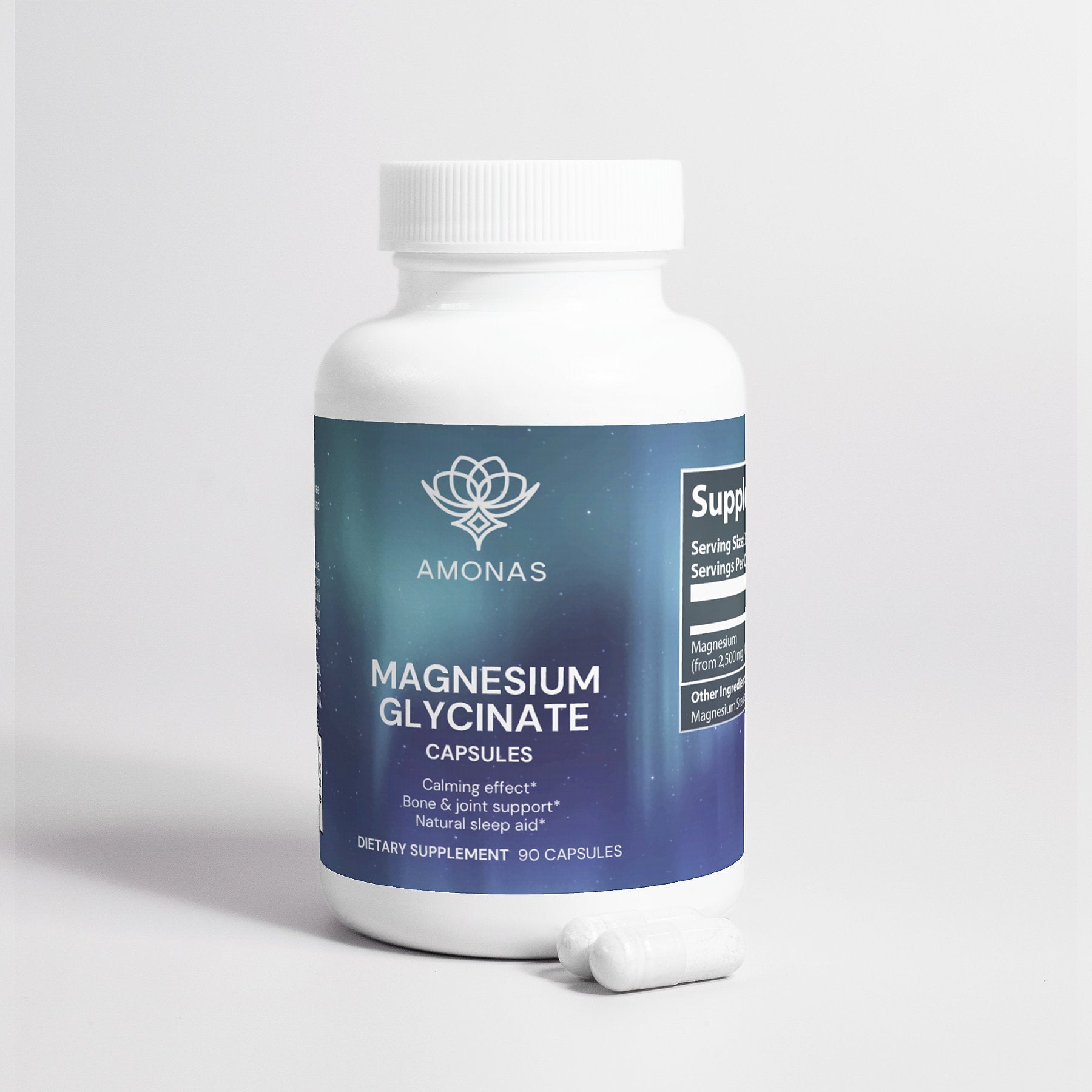 Amonas Magnesium Glycinate Capsules