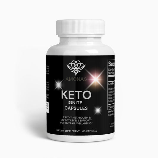 Amonas Keto Ignite Capsules - Natural 5-in-1 metabolism booster
