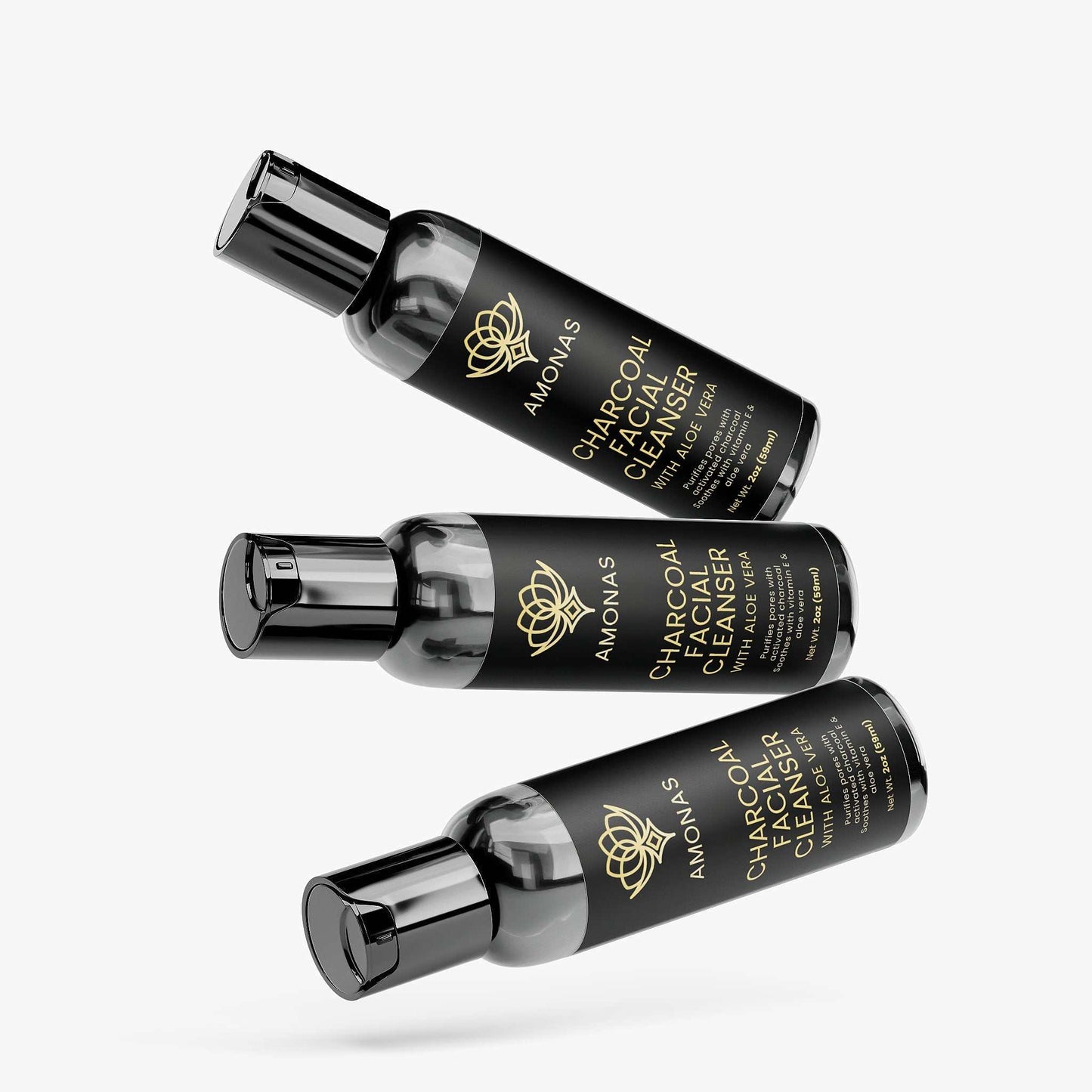 Amonas Charcoal Facial Cleanser