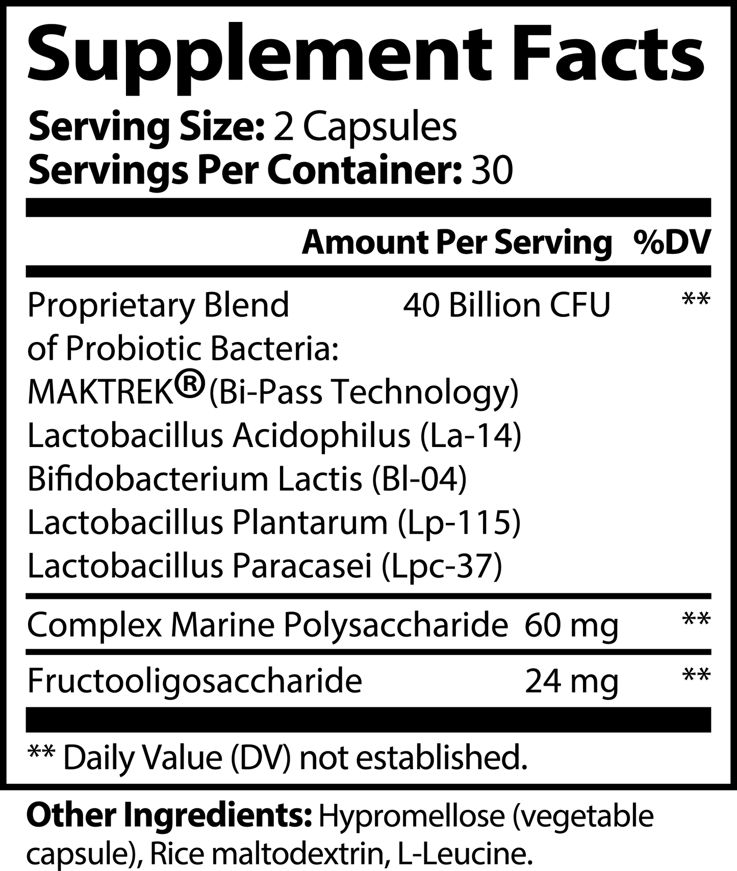 Amonas Total Probiotics + Prebiotics