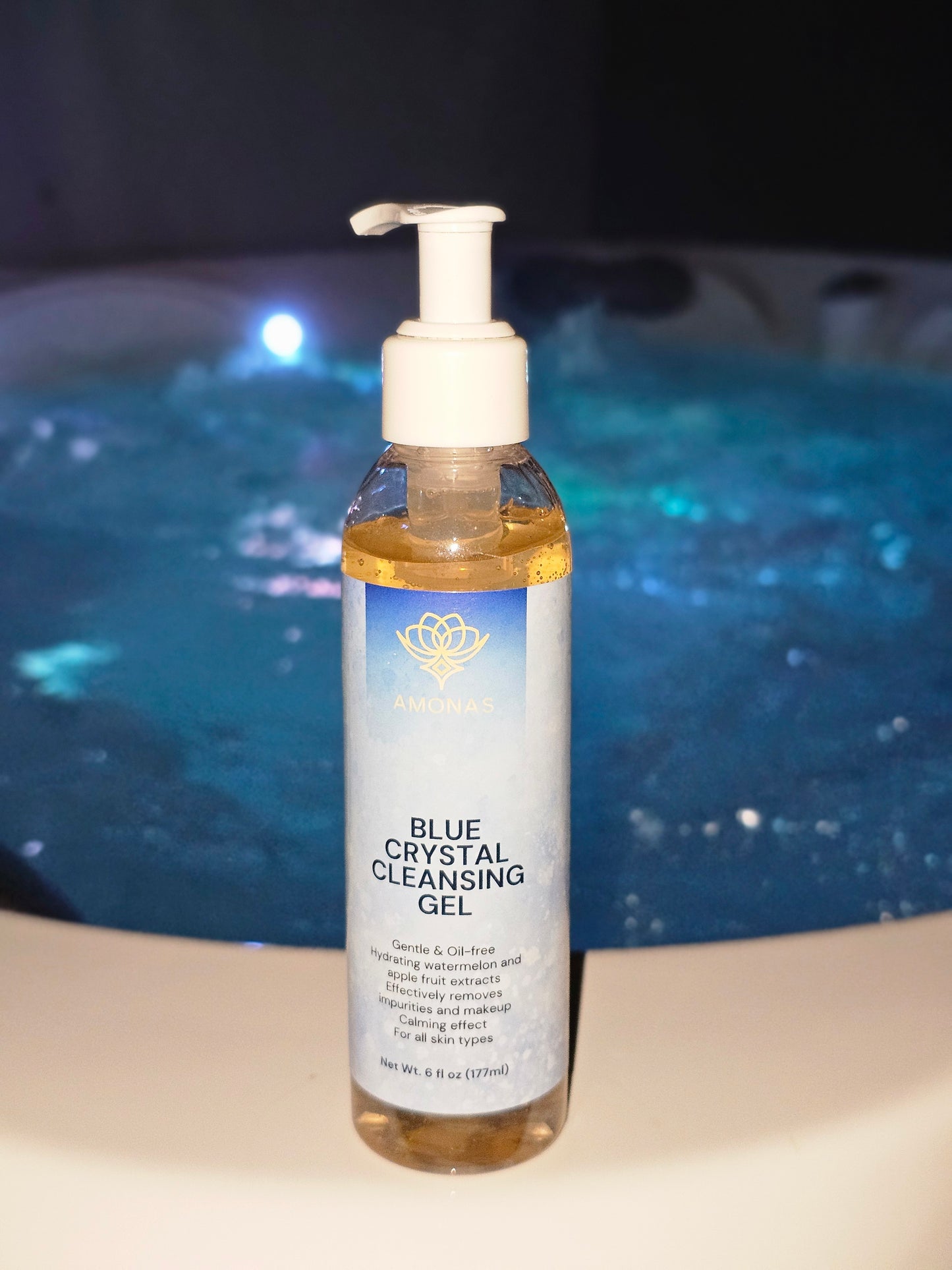 Amonas Blue Crystal Cleansing Gel