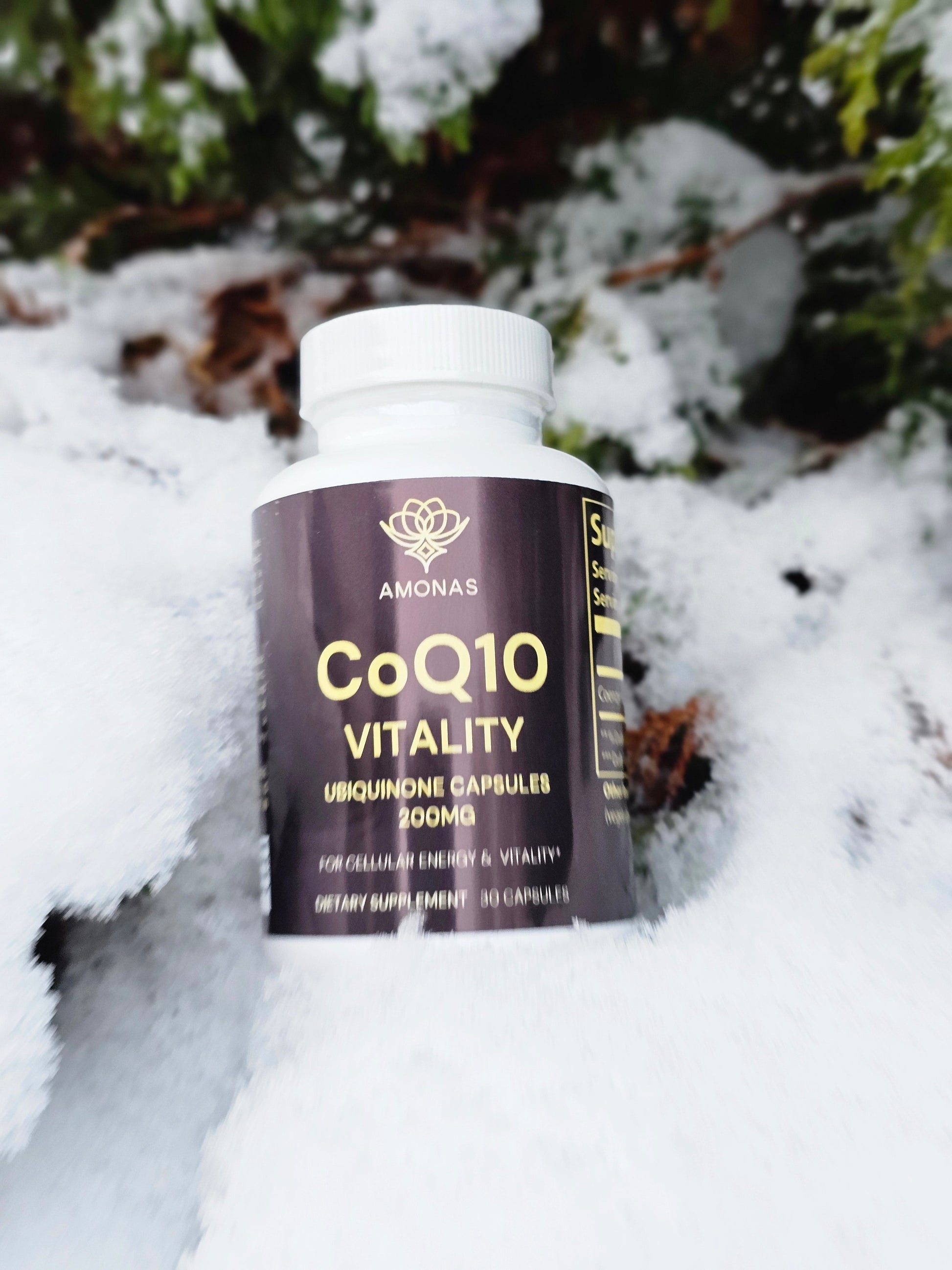 Amonas CoQ10 Vitality Ubiquinone Capsules